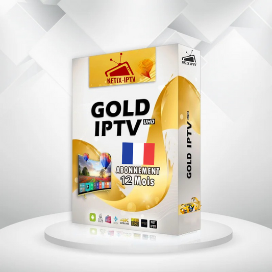 ABONNEMENT PACK IPTV GOLD  FRANCE– 12 MOIS à 49,99 € – Le streaming premium français : Sport live, cinéma international et divertissement local !